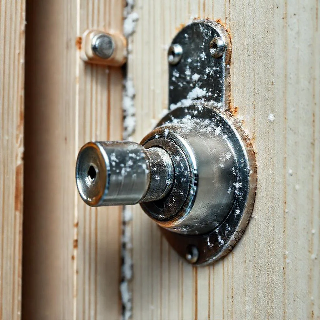 Заклинивание сувальдного замка Cisa в морозы ниже минус 15 Детальное фото: Заклинивание сувальдного замка Cisa в морозы ниже минус 15