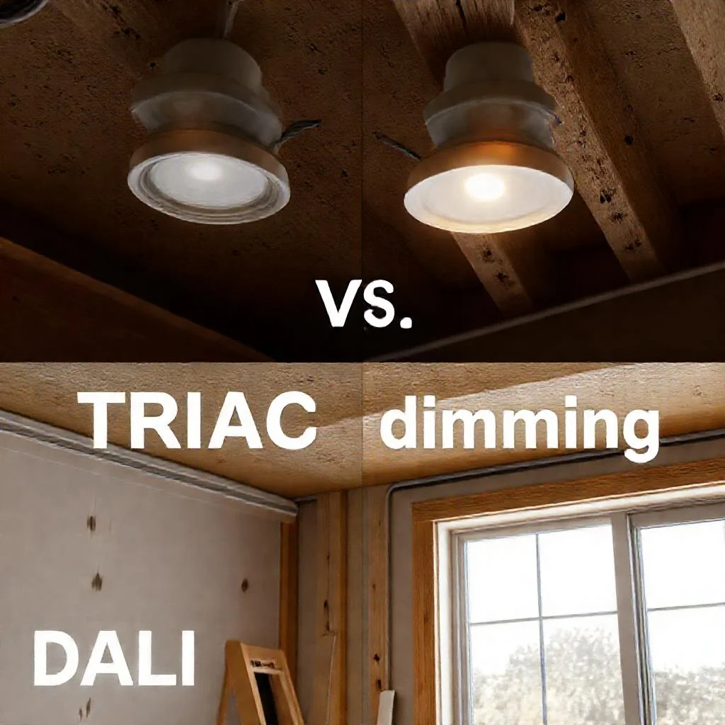 Фото по теме: Управление светом по протоколу DALI против симисторного диммирования TRIAC