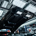 Фото по теме: Светильники GX53 против встроенных LED-панелей в натяжном потолке