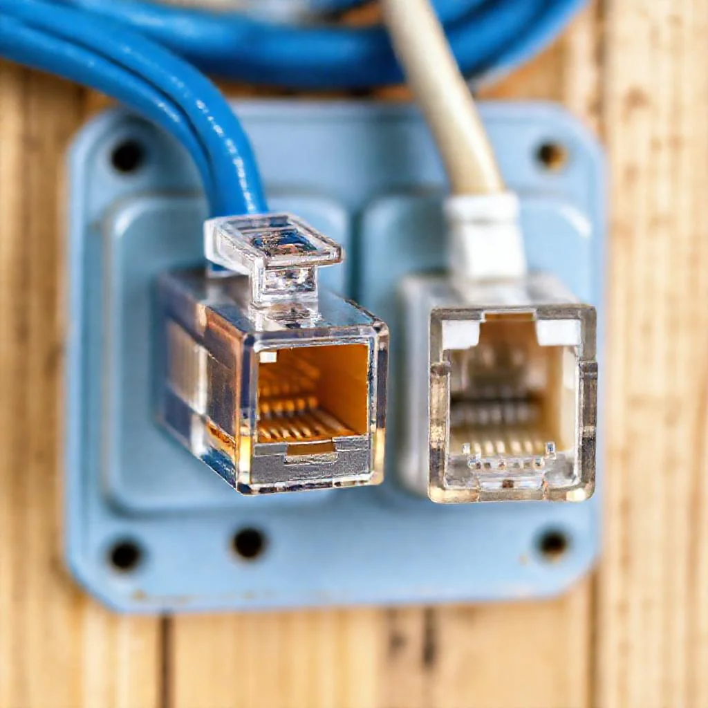 Фото по теме: Коннекторы RJ-45 проходные сквозные против закрытых классических