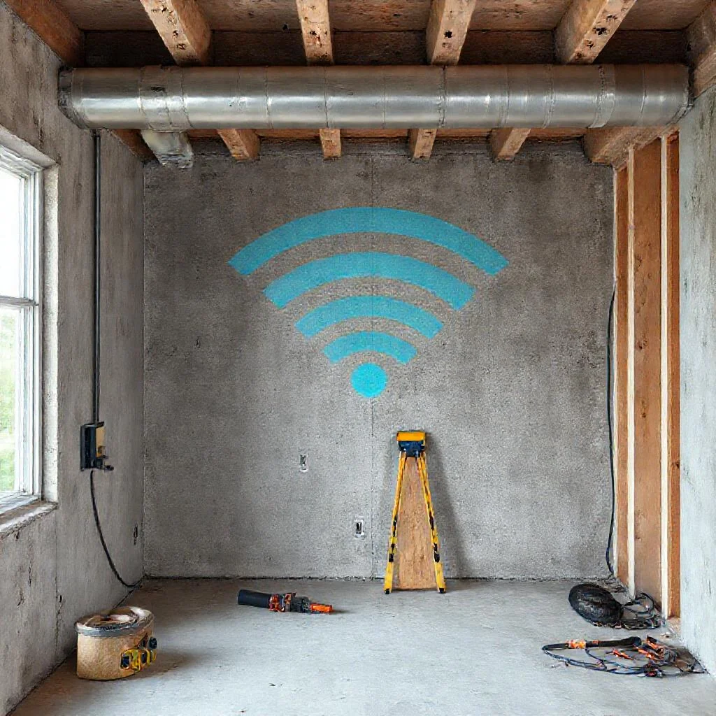 Фото по теме: Миф о том что Wi-Fi 5 ГГц бьет через бетонные стены лучше чем 2.4 ГГц