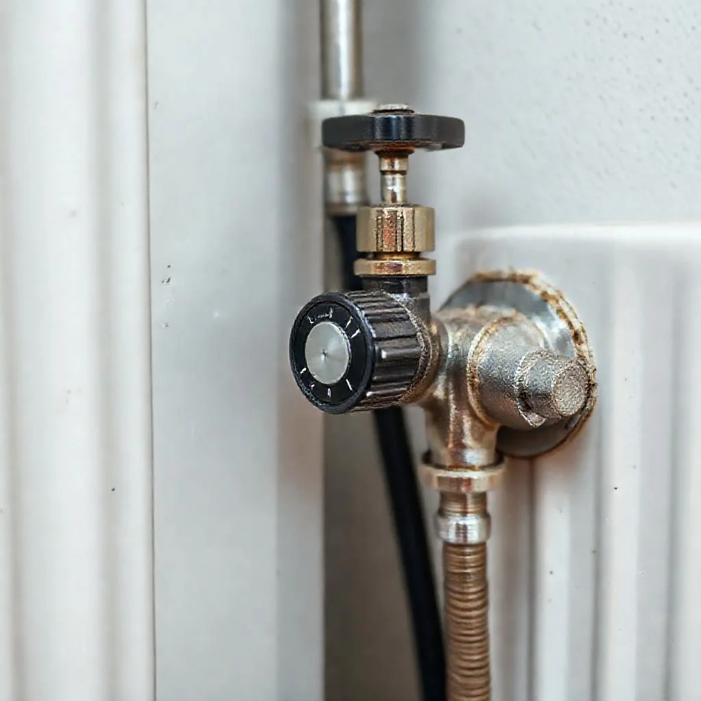 Фото по теме: Закисание термостатического вентиля Danfoss на радиаторе