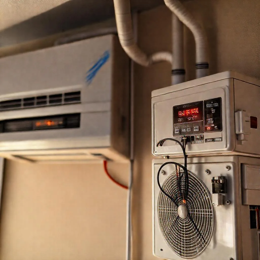 Детальное фото: Ошибка связи между блоками мультисплит-системы Daikin
