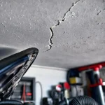 Фото по теме: Трещины в местах примыкания потолочного ГКЛ к стене