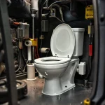 Фото по теме: Пошаговая установка напольного унитаза с косым выпуском