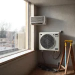 Фото по теме: Заблуждение о возможности спрятать внешний блок кондиционера на застекленном балконе