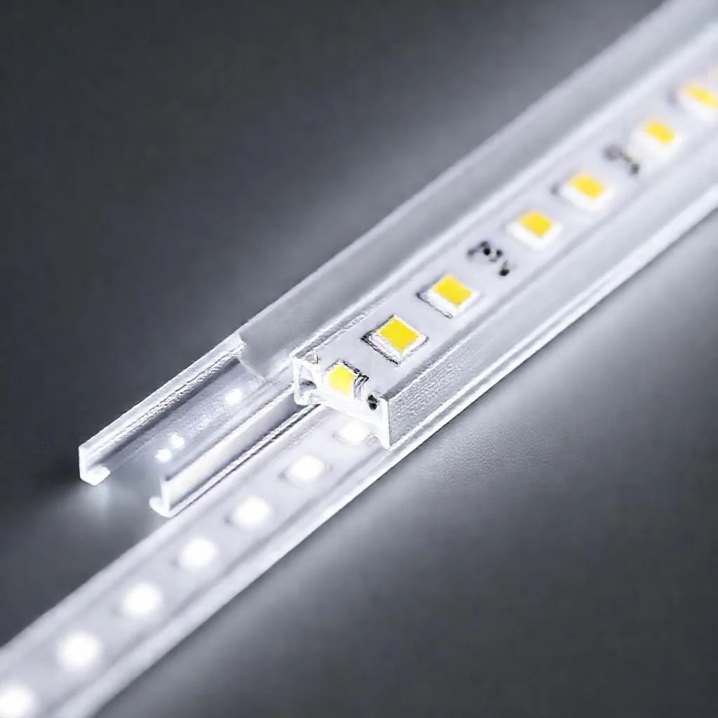 Топ-5 алюминиевых профилей для светодиодной ленты SMD 2835 Детальное фото: Топ-5 алюминиевых профилей для светодиодной ленты SMD 2835